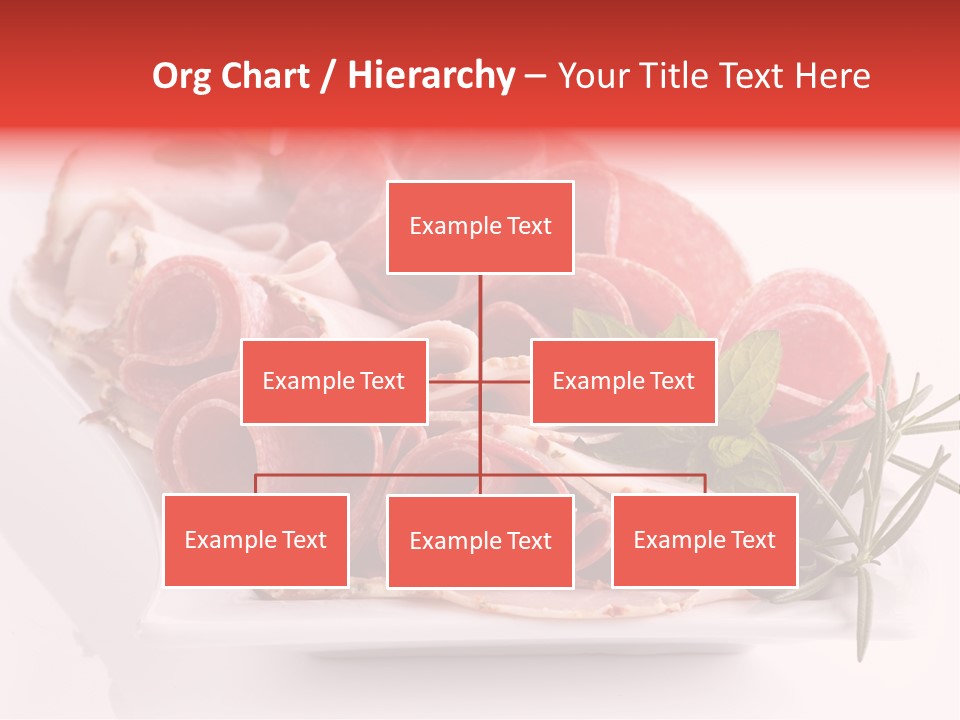 Fresh Herbs Piece PowerPoint Template