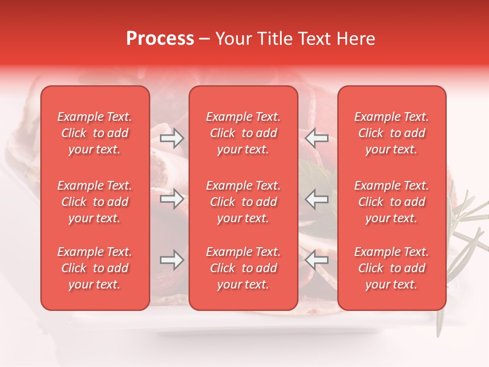 Fresh Herbs Piece PowerPoint Template