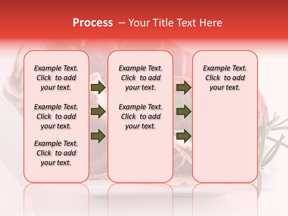 Fresh Herbs Piece PowerPoint Template