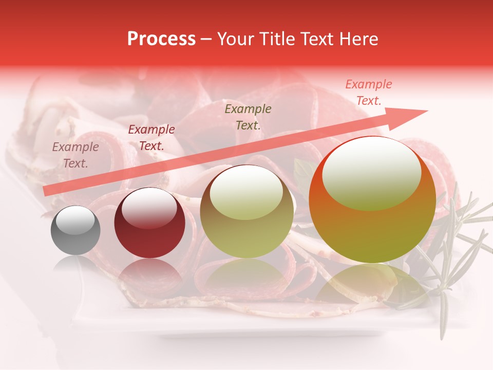 Fresh Herbs Piece PowerPoint Template