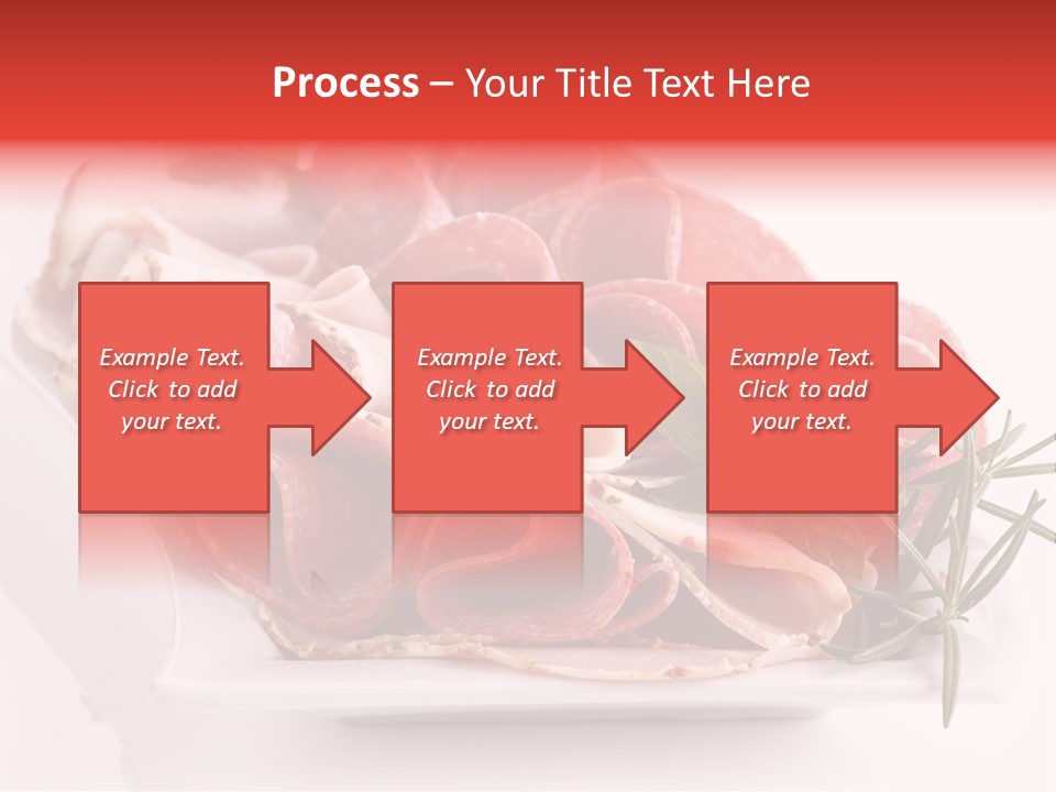 Fresh Herbs Piece PowerPoint Template