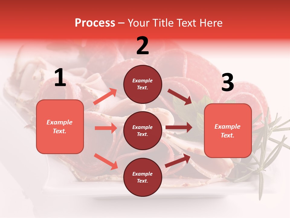 Fresh Herbs Piece PowerPoint Template