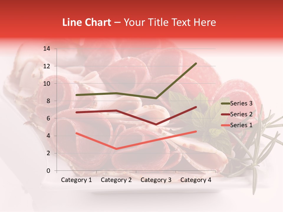 Fresh Herbs Piece PowerPoint Template