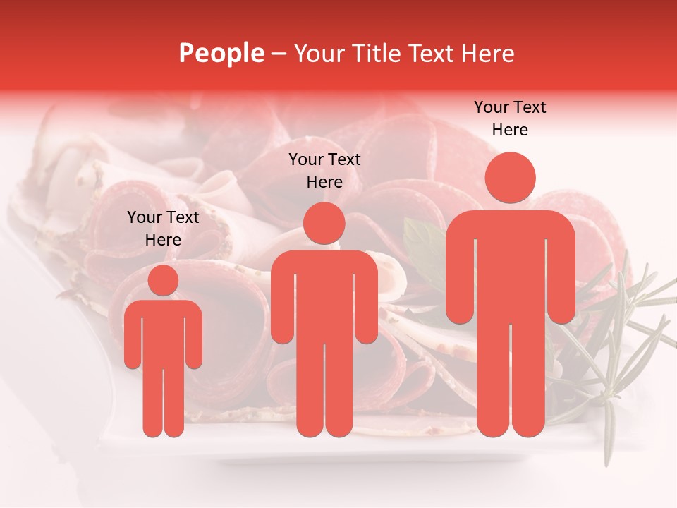 Fresh Herbs Piece PowerPoint Template