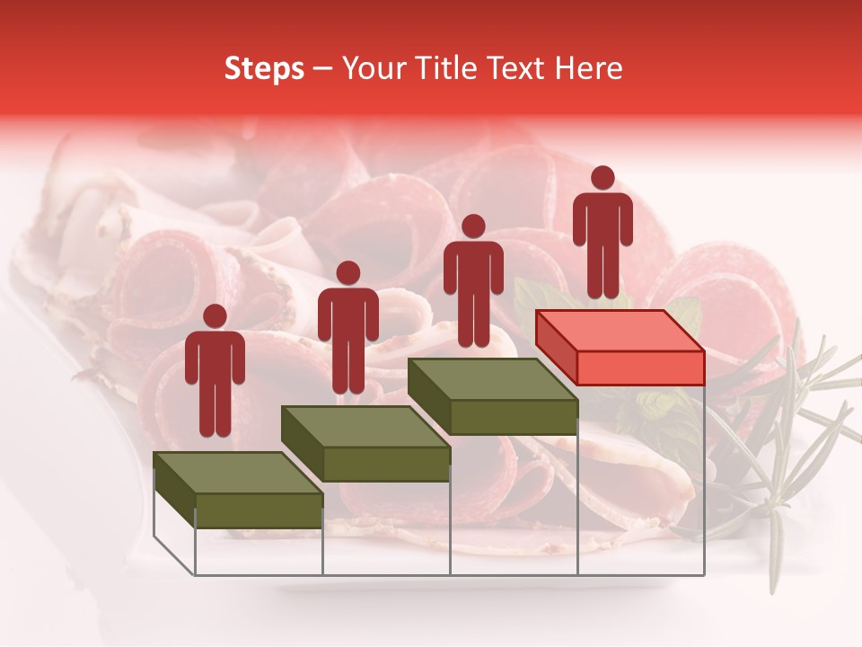 Fresh Herbs Piece PowerPoint Template