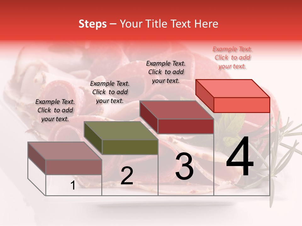 Fresh Herbs Piece PowerPoint Template