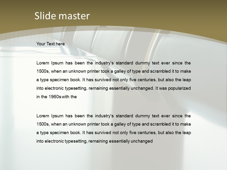 Tank Nobody Boardroom PowerPoint Template