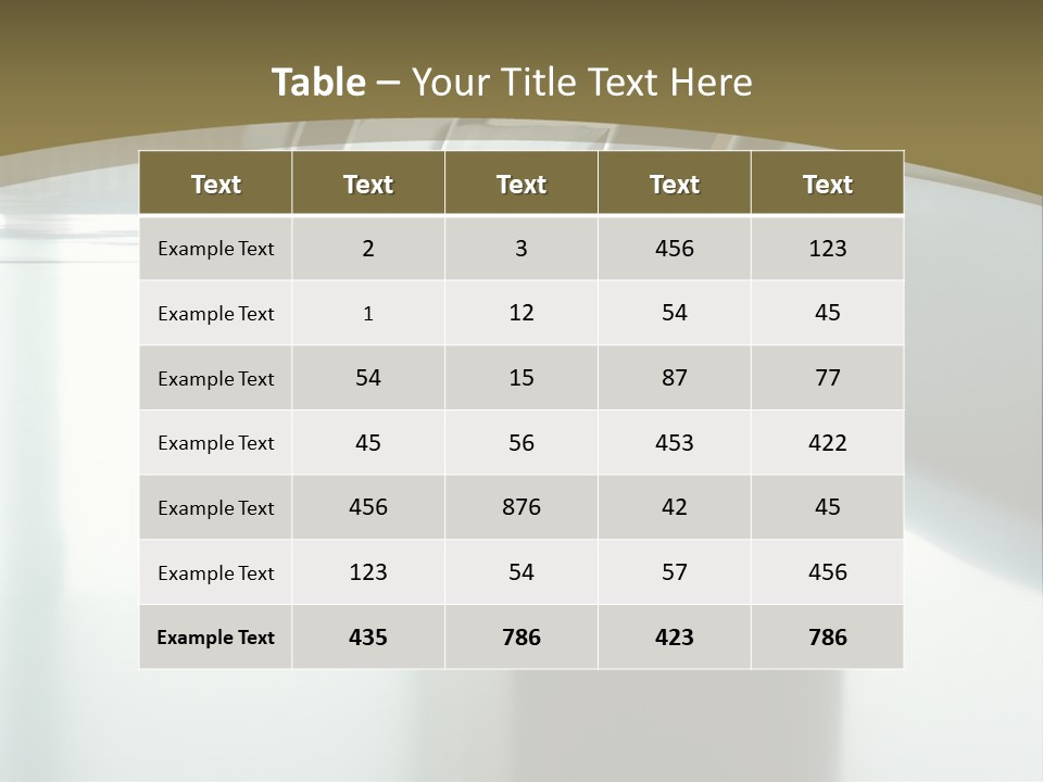 Tank Nobody Boardroom PowerPoint Template