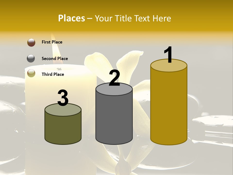 Drop Ripple Black PowerPoint Template