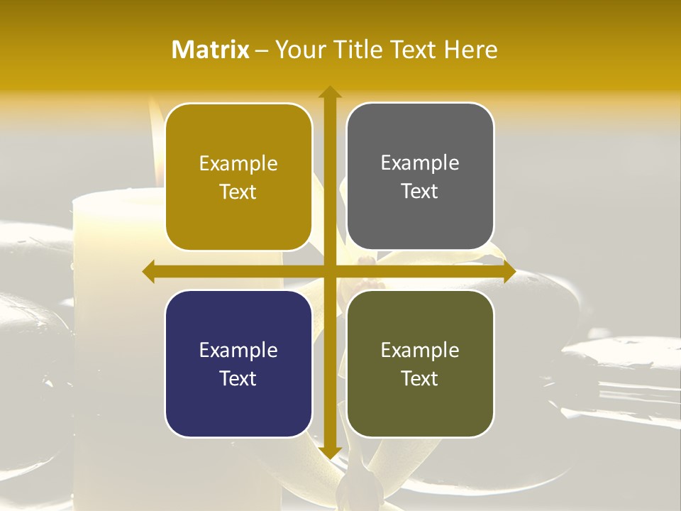 Drop Ripple Black PowerPoint Template