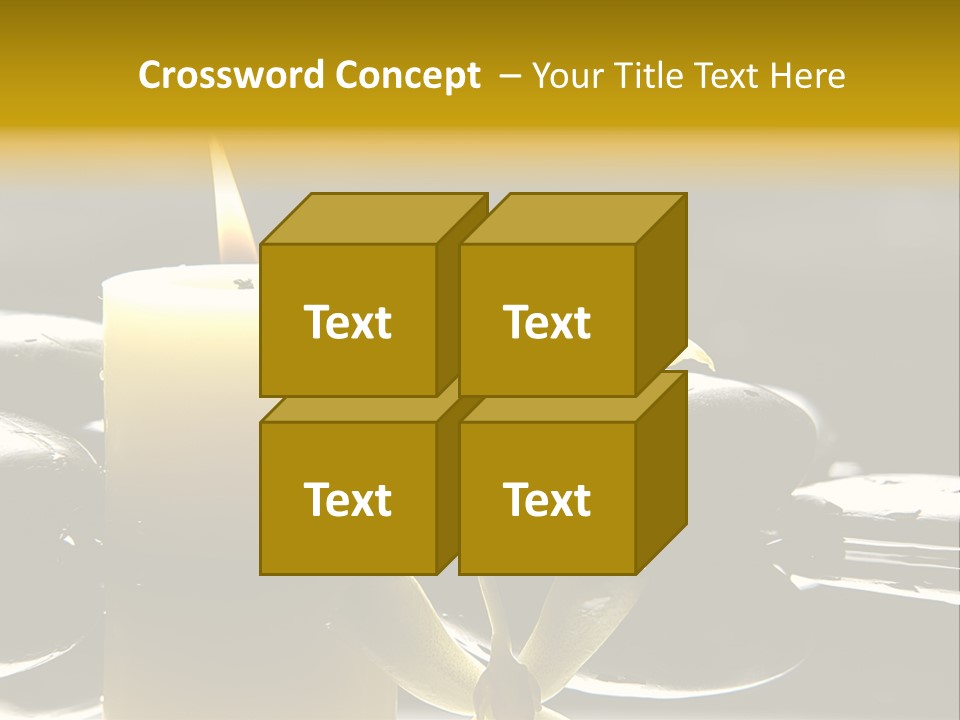 Drop Ripple Black PowerPoint Template