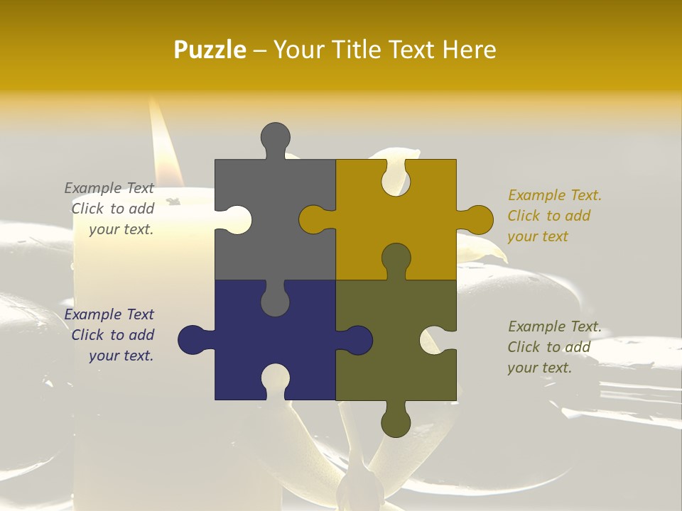 Drop Ripple Black PowerPoint Template