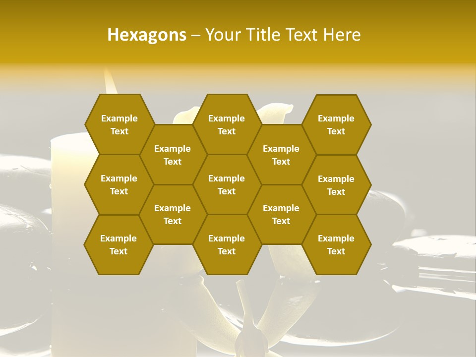 Drop Ripple Black PowerPoint Template