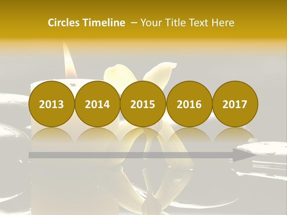 Drop Ripple Black PowerPoint Template