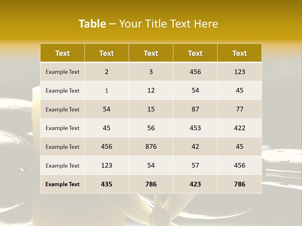 Drop Ripple Black PowerPoint Template