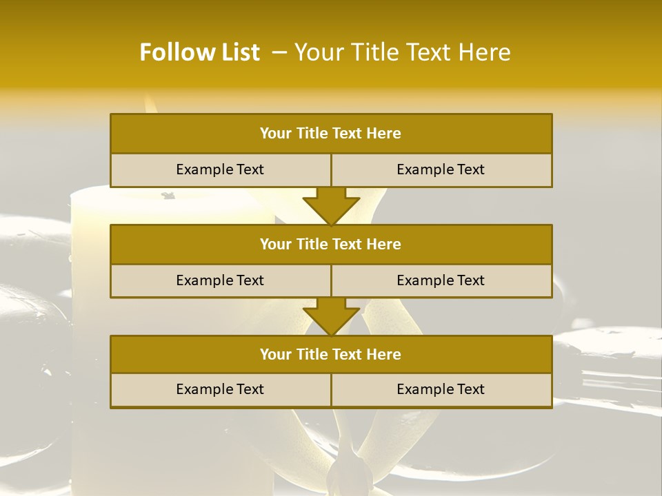Drop Ripple Black PowerPoint Template
