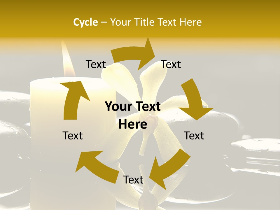 Drop Ripple Black PowerPoint Template