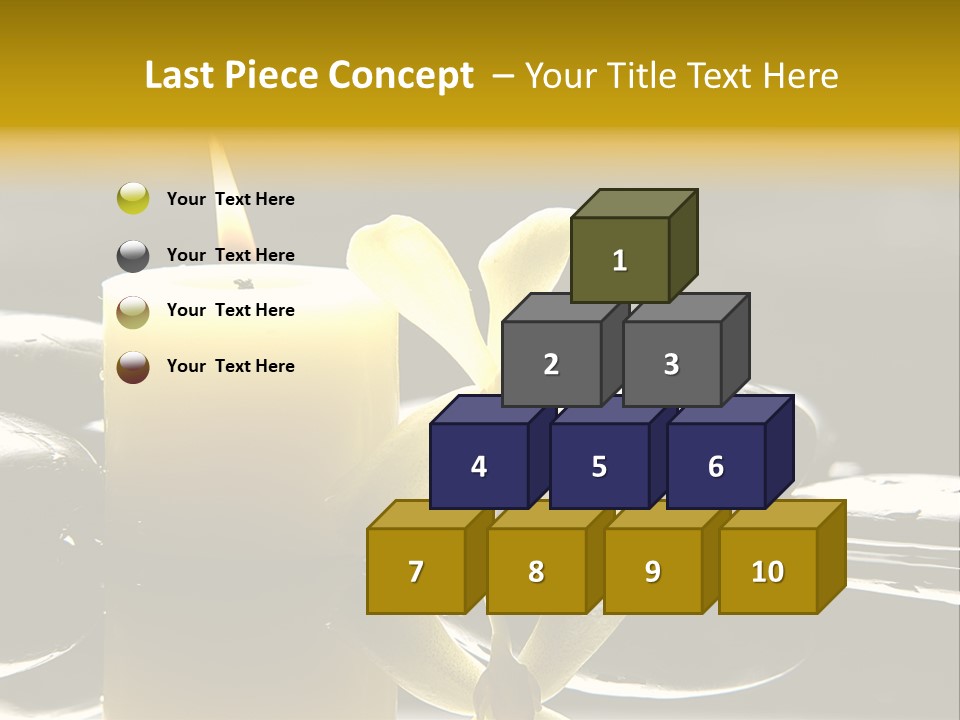 Drop Ripple Black PowerPoint Template