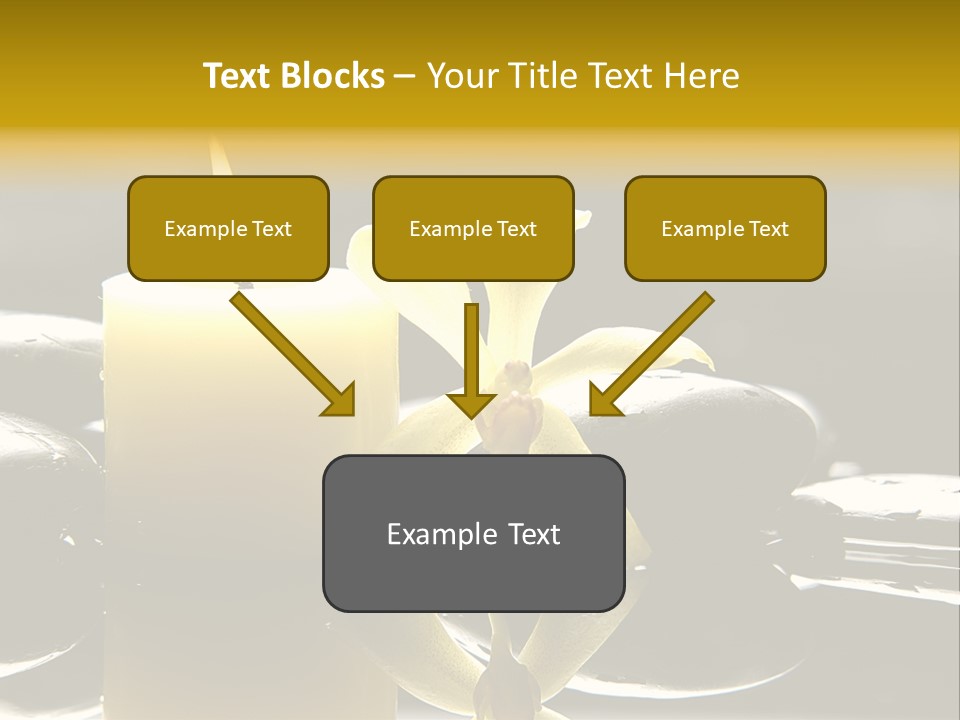 Drop Ripple Black PowerPoint Template