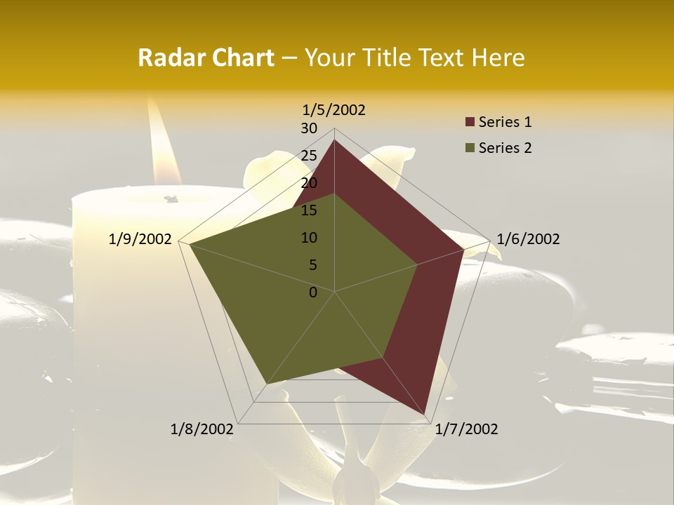 Drop Ripple Black PowerPoint Template
