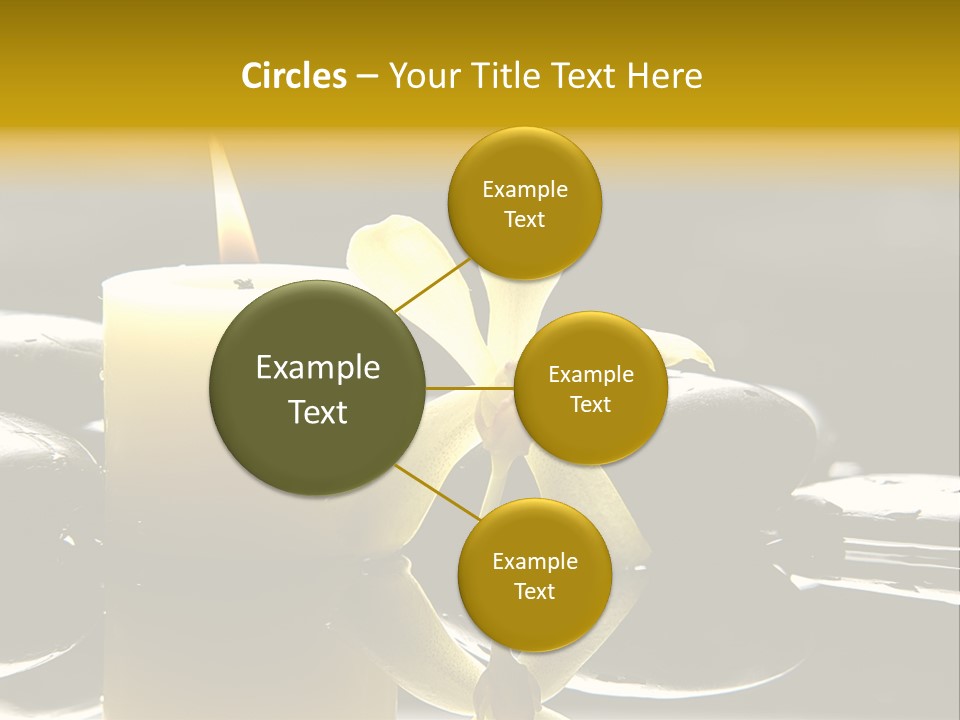 Drop Ripple Black PowerPoint Template