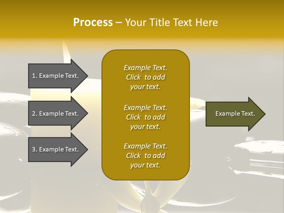 Drop Ripple Black PowerPoint Template
