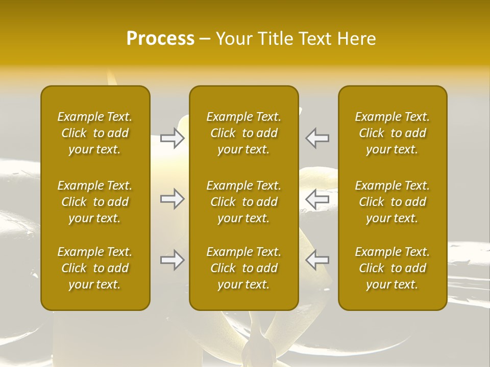 Drop Ripple Black PowerPoint Template