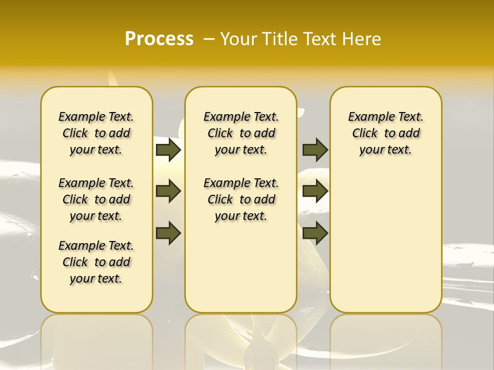 Drop Ripple Black PowerPoint Template
