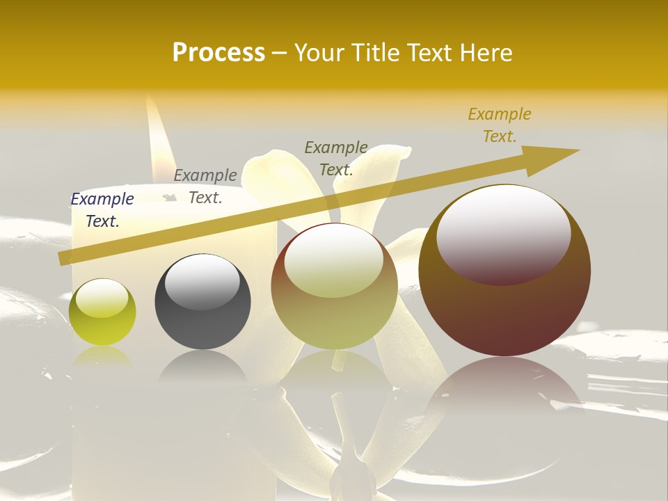 Drop Ripple Black PowerPoint Template