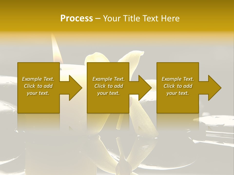Drop Ripple Black PowerPoint Template
