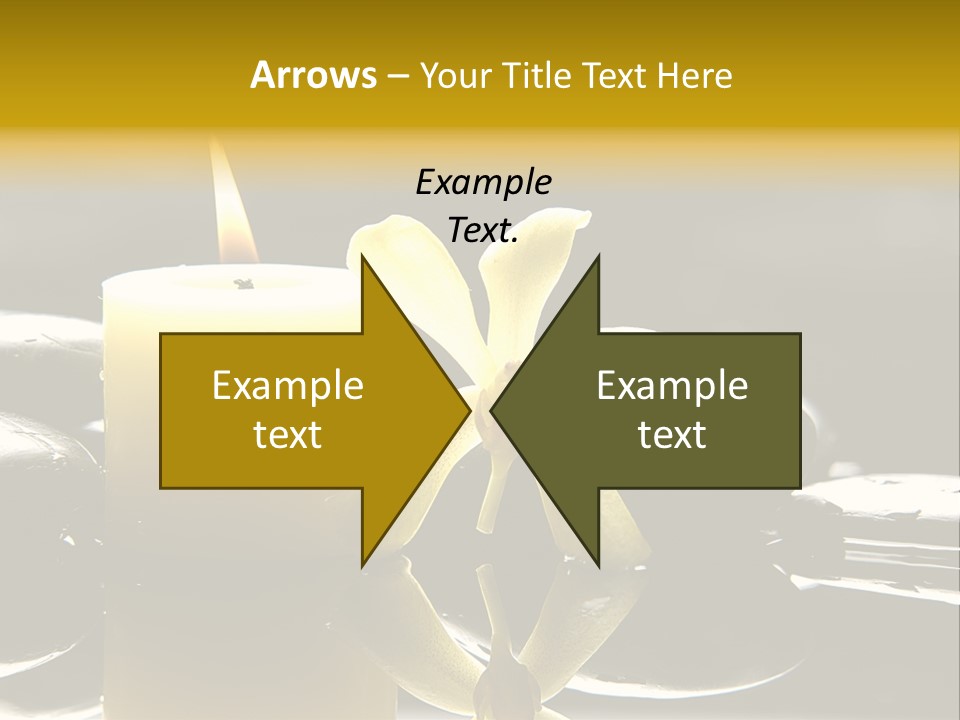 Drop Ripple Black PowerPoint Template