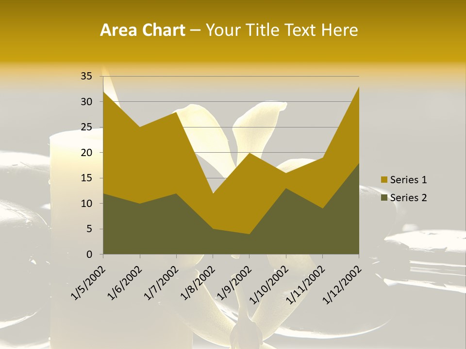 Drop Ripple Black PowerPoint Template