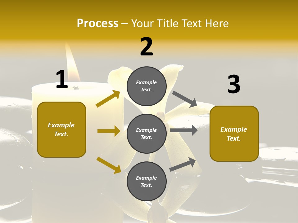 Drop Ripple Black PowerPoint Template