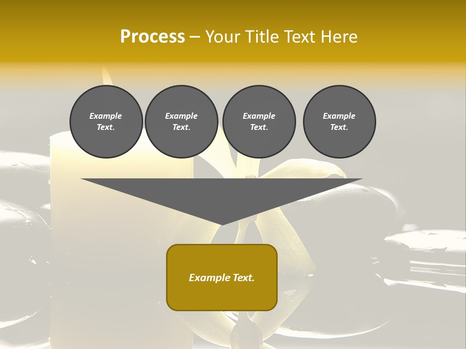 Drop Ripple Black PowerPoint Template