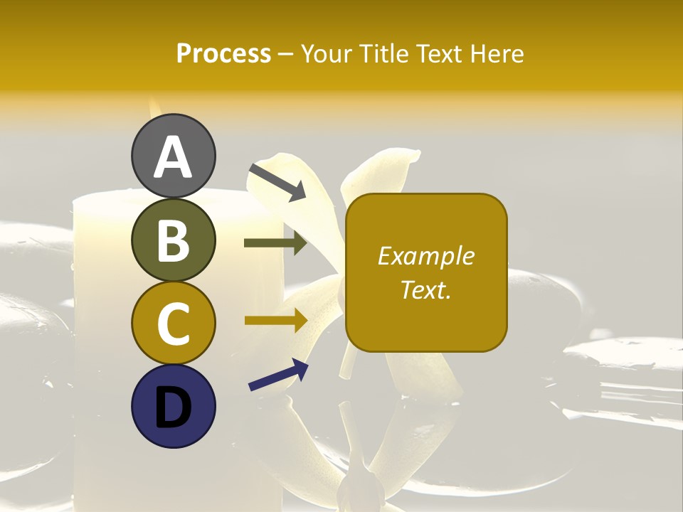 Drop Ripple Black PowerPoint Template