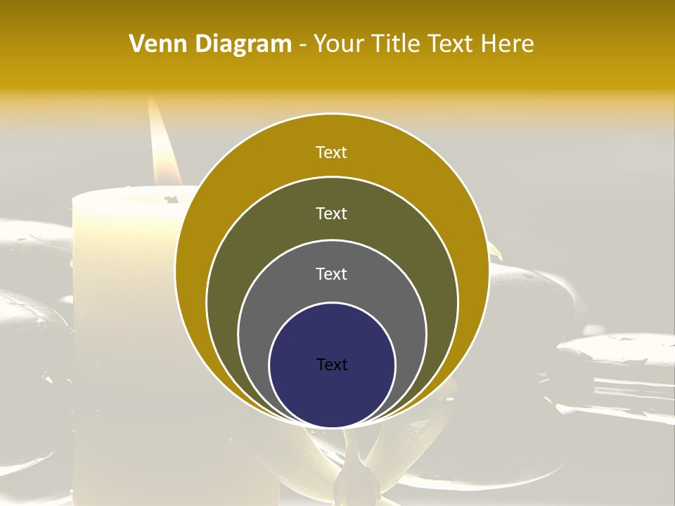Drop Ripple Black PowerPoint Template