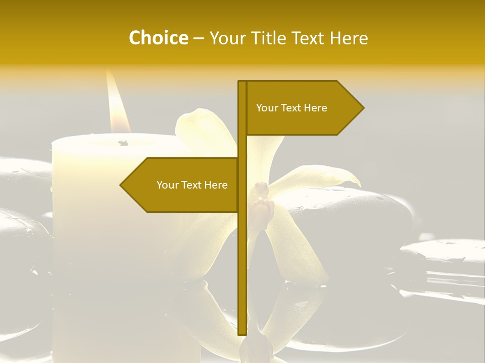 Drop Ripple Black PowerPoint Template