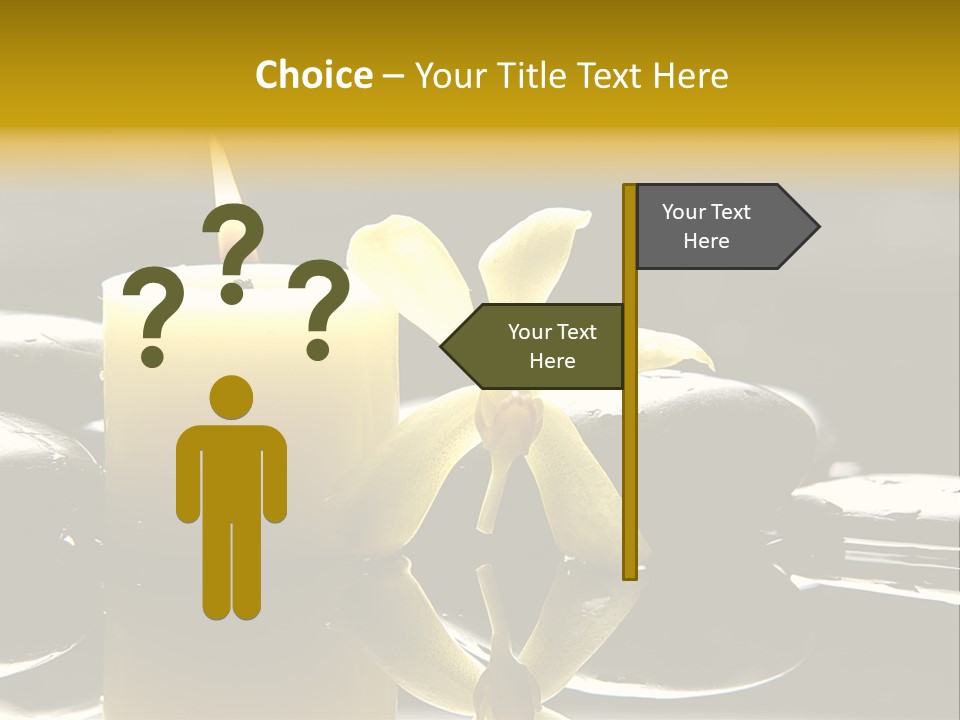 Drop Ripple Black PowerPoint Template