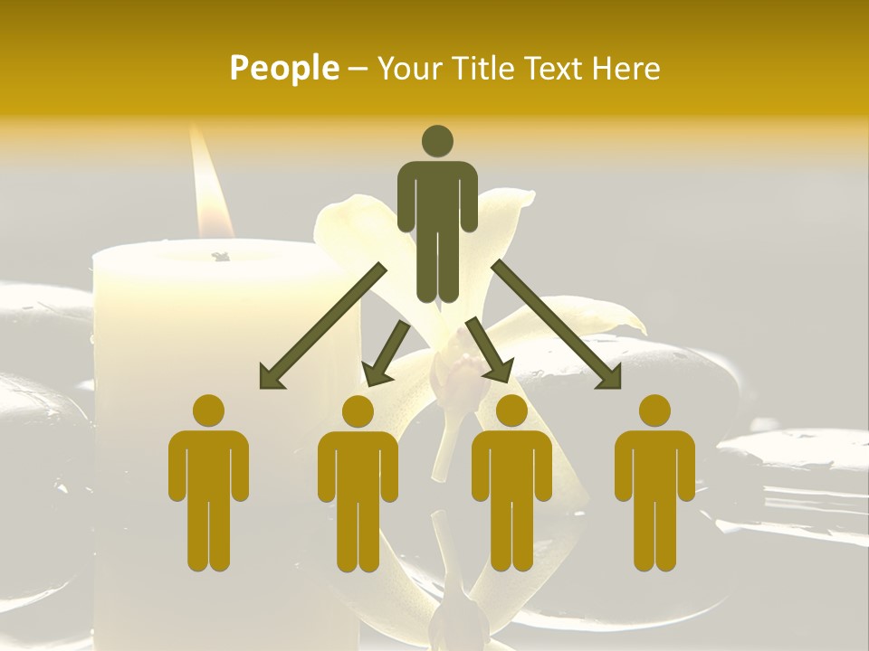 Drop Ripple Black PowerPoint Template