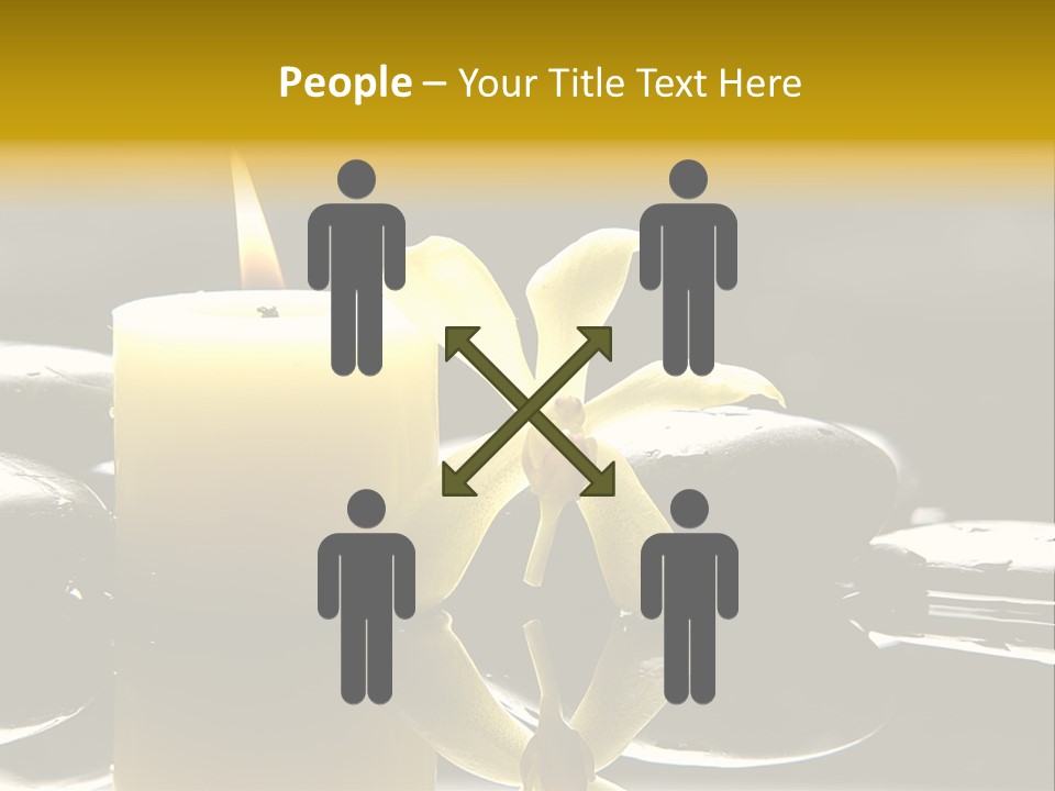 Drop Ripple Black PowerPoint Template