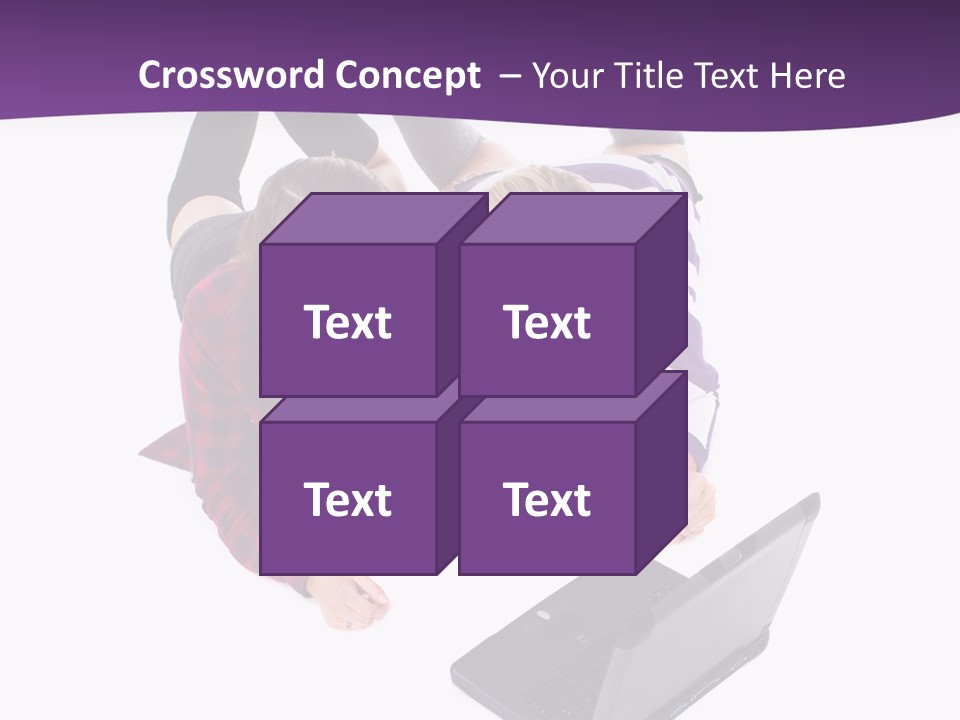 Cute Student Model PowerPoint Template