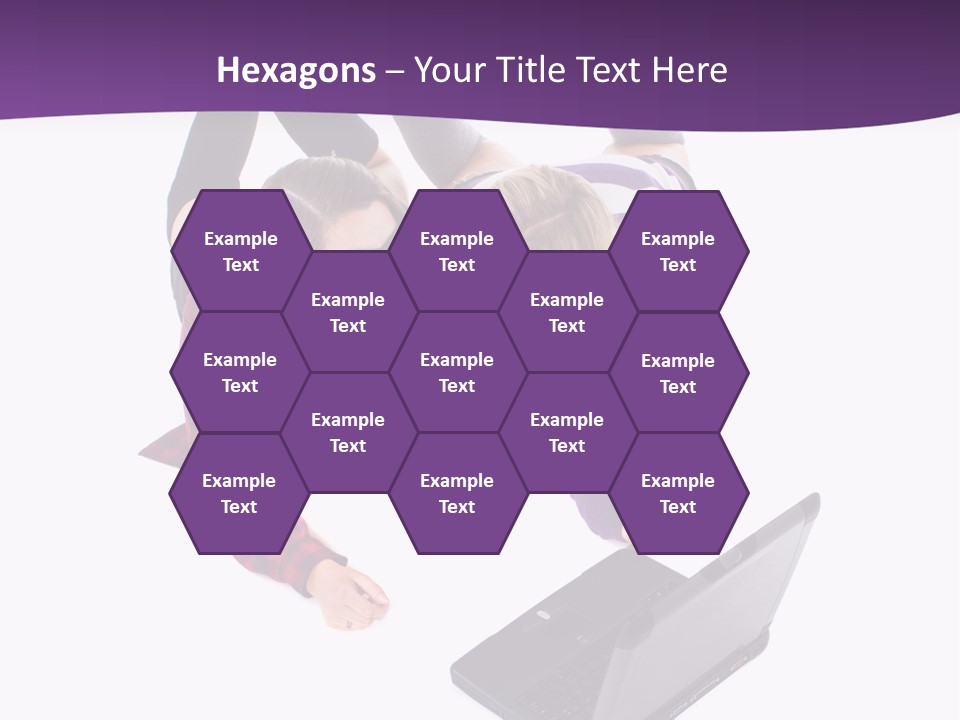 Cute Student Model PowerPoint Template