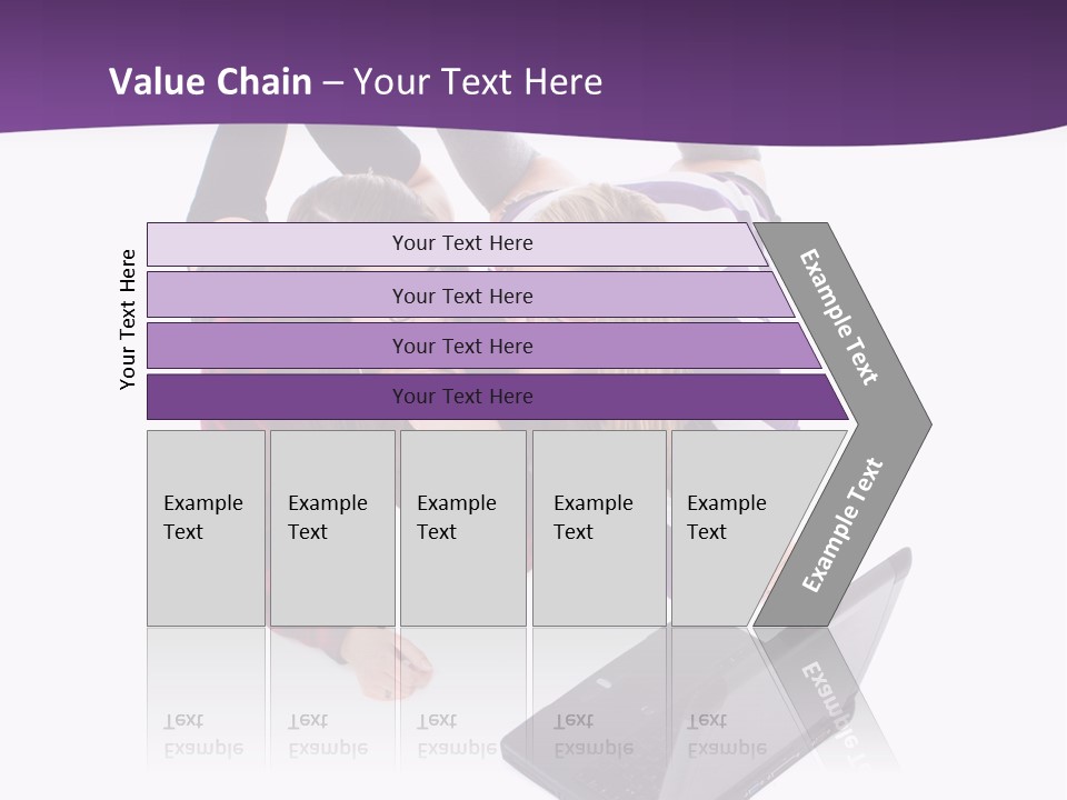Cute Student Model PowerPoint Template