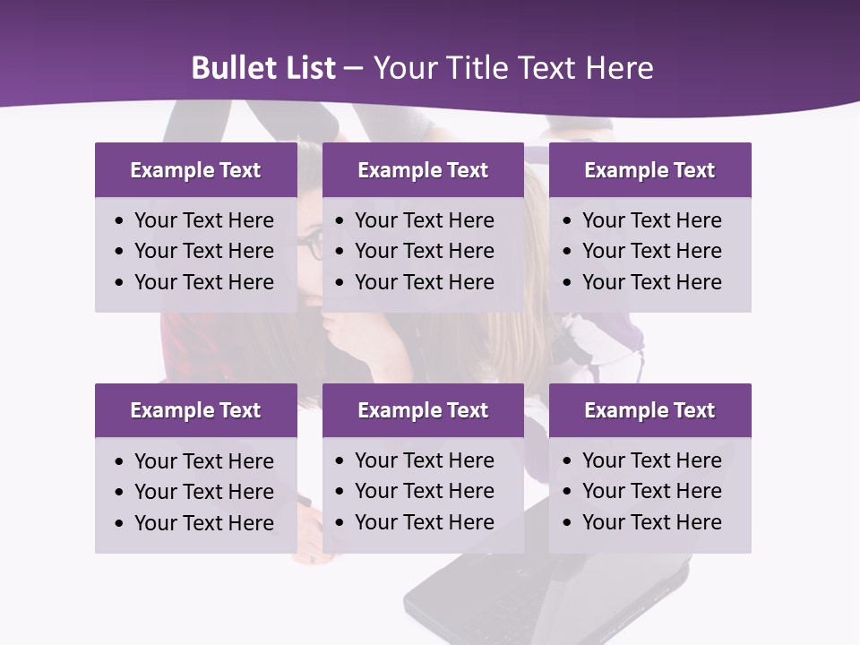 Cute Student Model PowerPoint Template