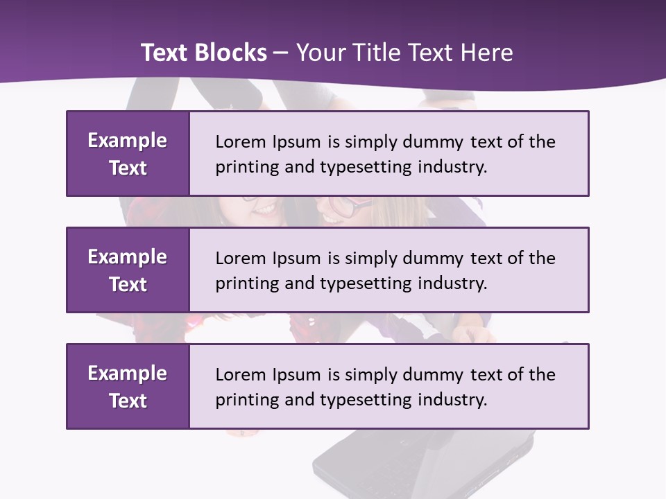 Cute Student Model PowerPoint Template