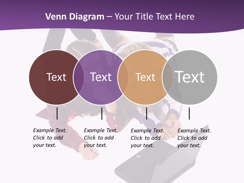 Cute Student Model PowerPoint Template