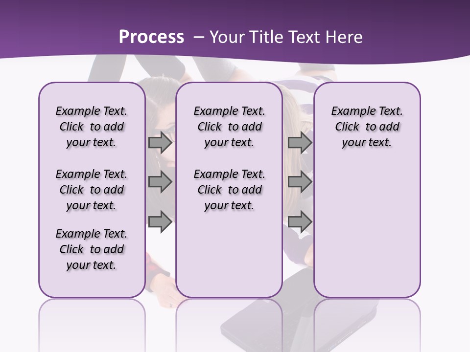 Cute Student Model PowerPoint Template