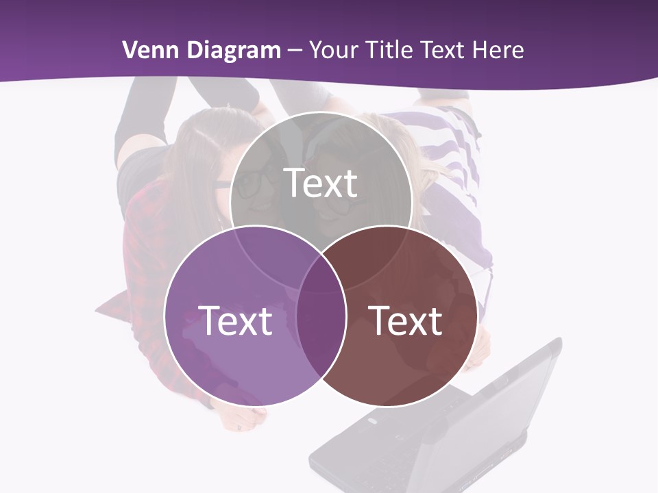 Cute Student Model PowerPoint Template