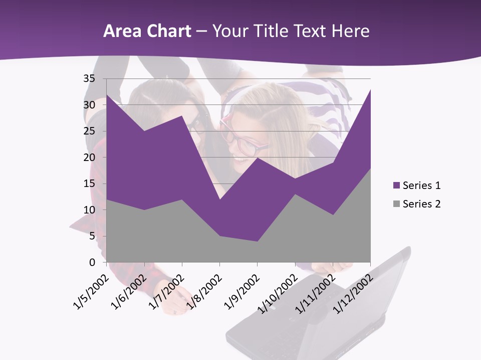 Cute Student Model PowerPoint Template