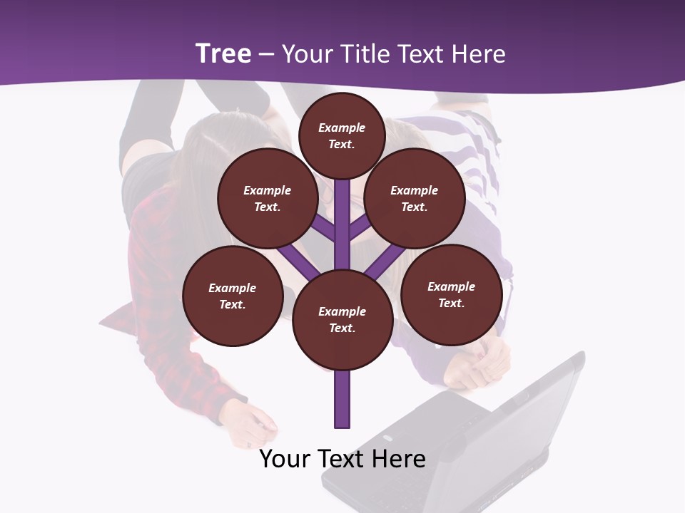 Cute Student Model PowerPoint Template